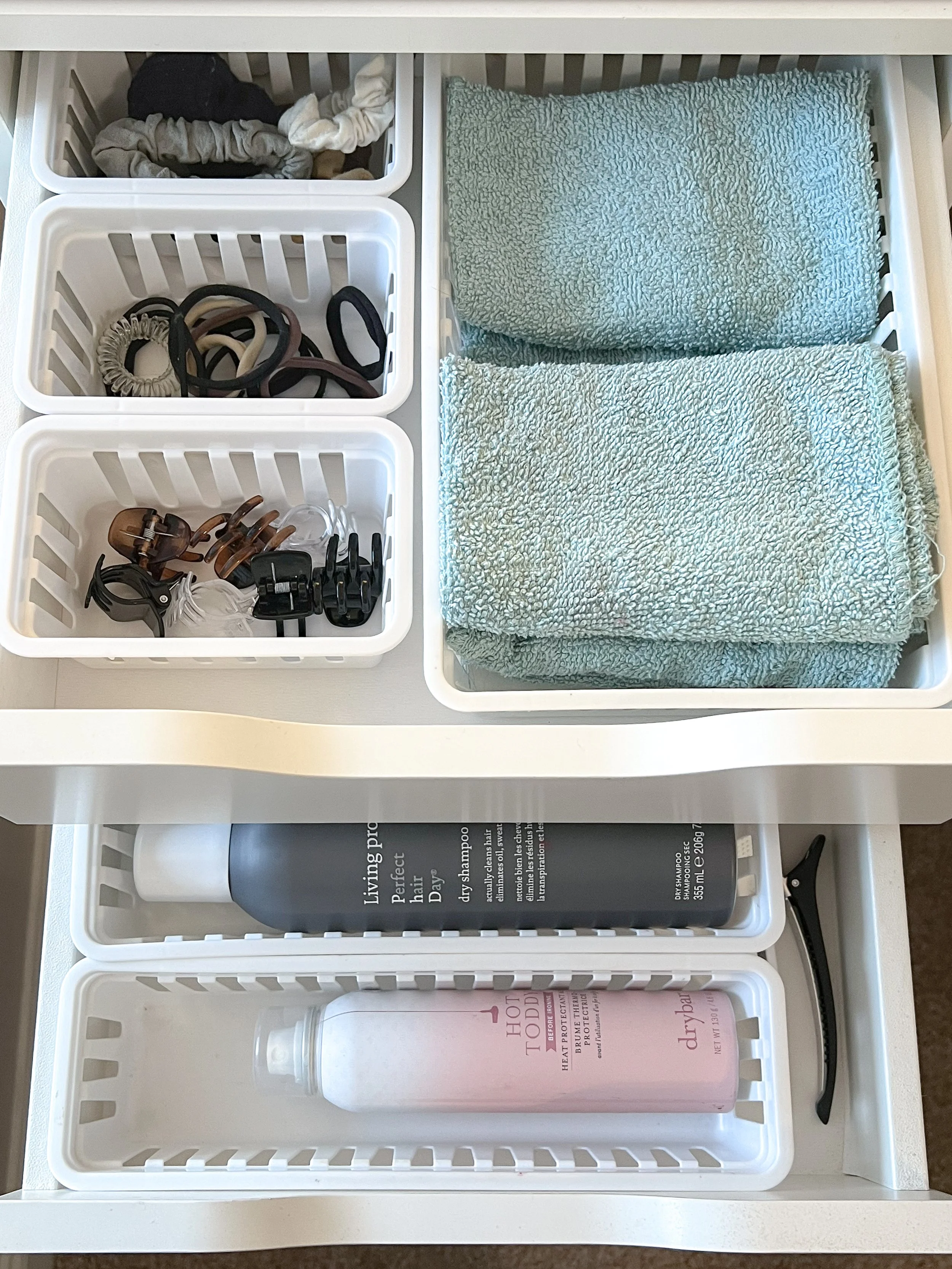 Makeup Vanity Organization