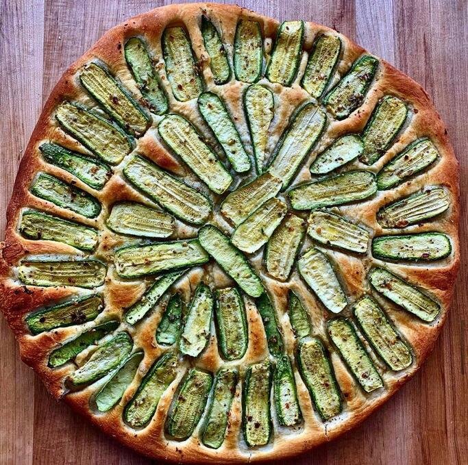 Zucchini Pizza