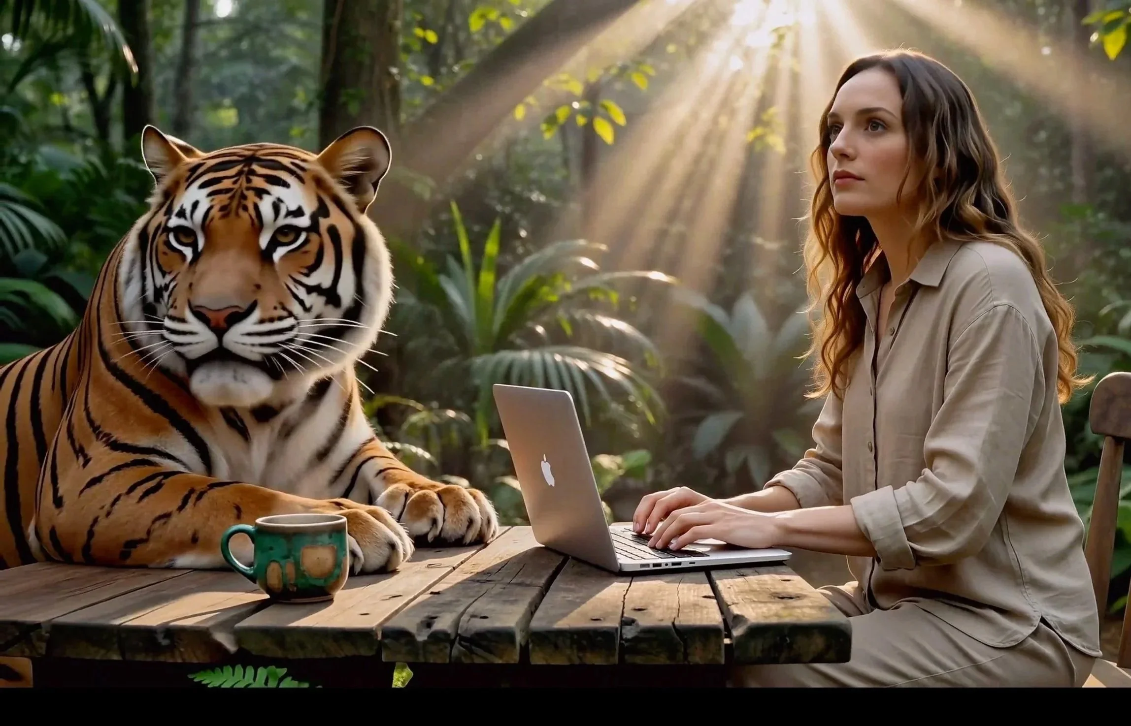 Roar and Pour - AI Generated Brand Spot