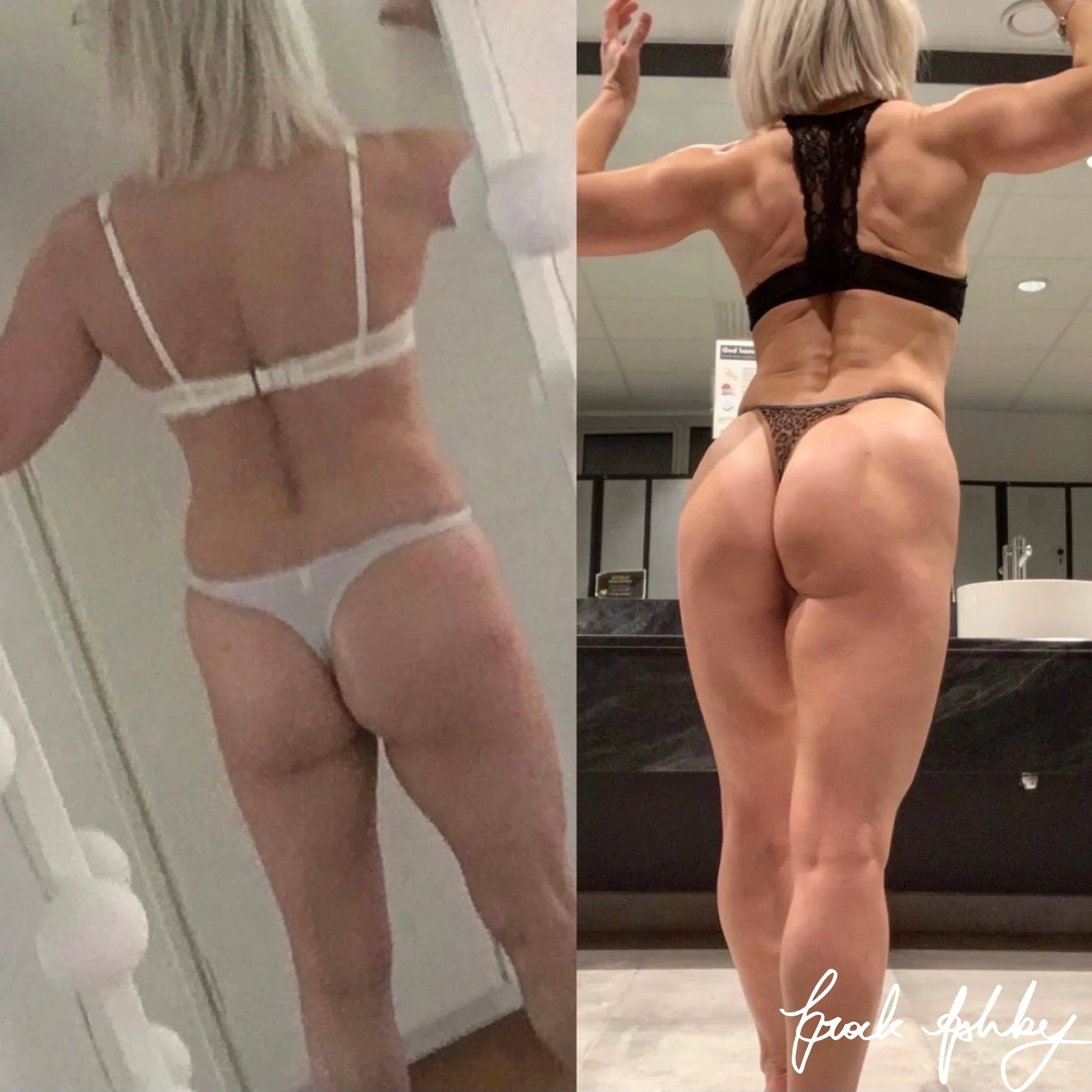 Anette's 1 year transformation
