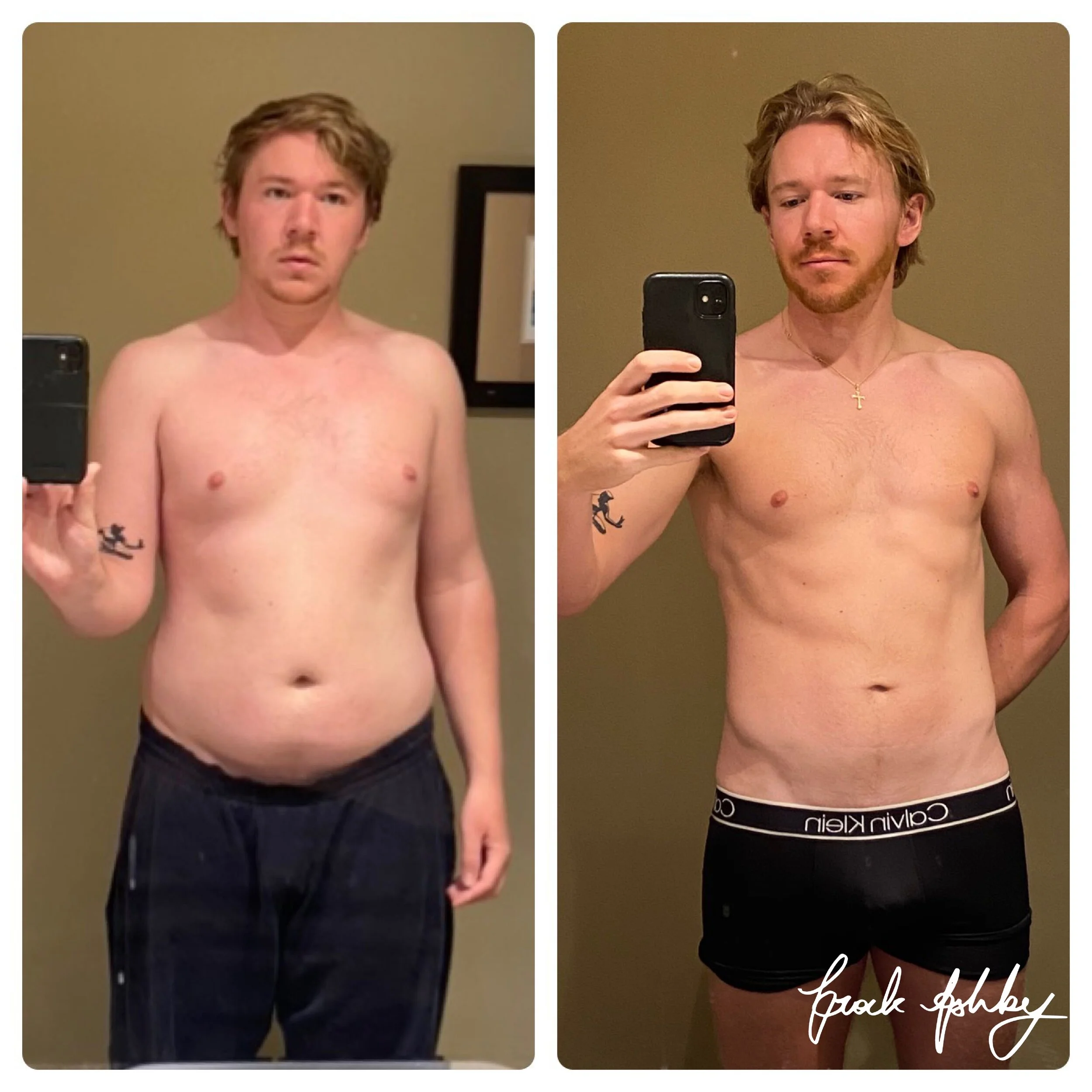 Timothy's 8 week transformation