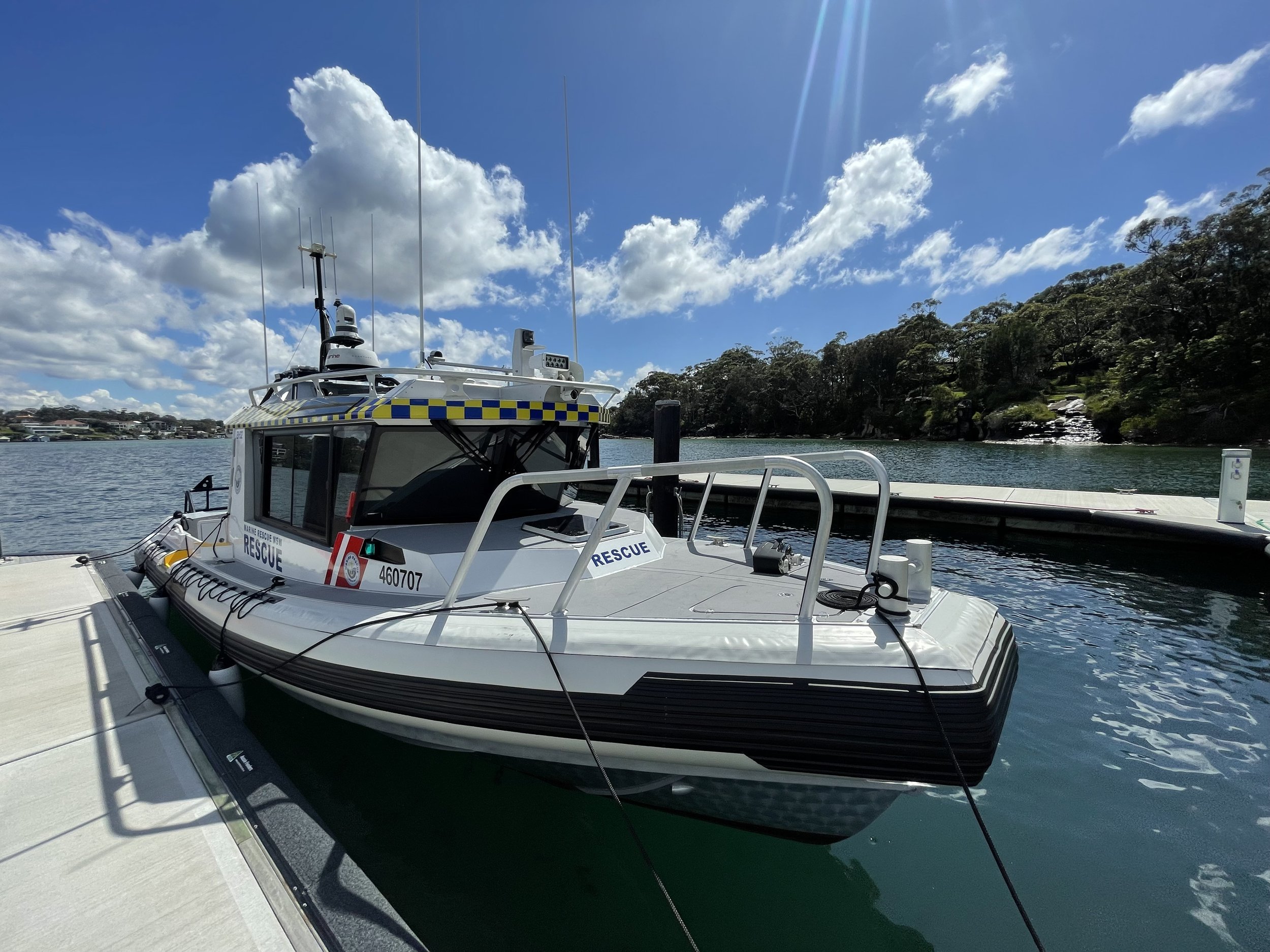 Cronulla RSL Equip Marine Rescue Botany Port Hacking With Life Saving