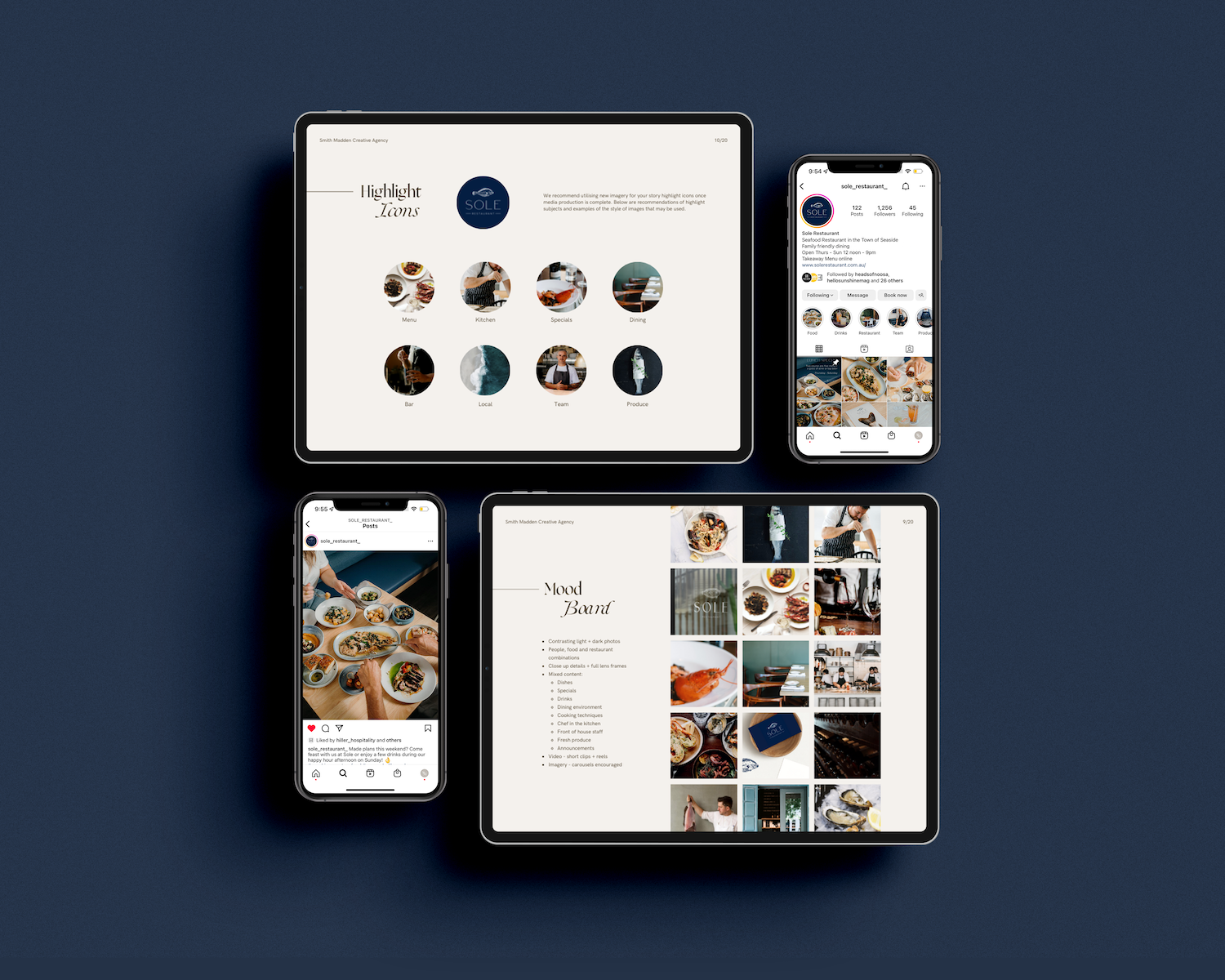Smith Madden Creative Agency | Sole Restaurant