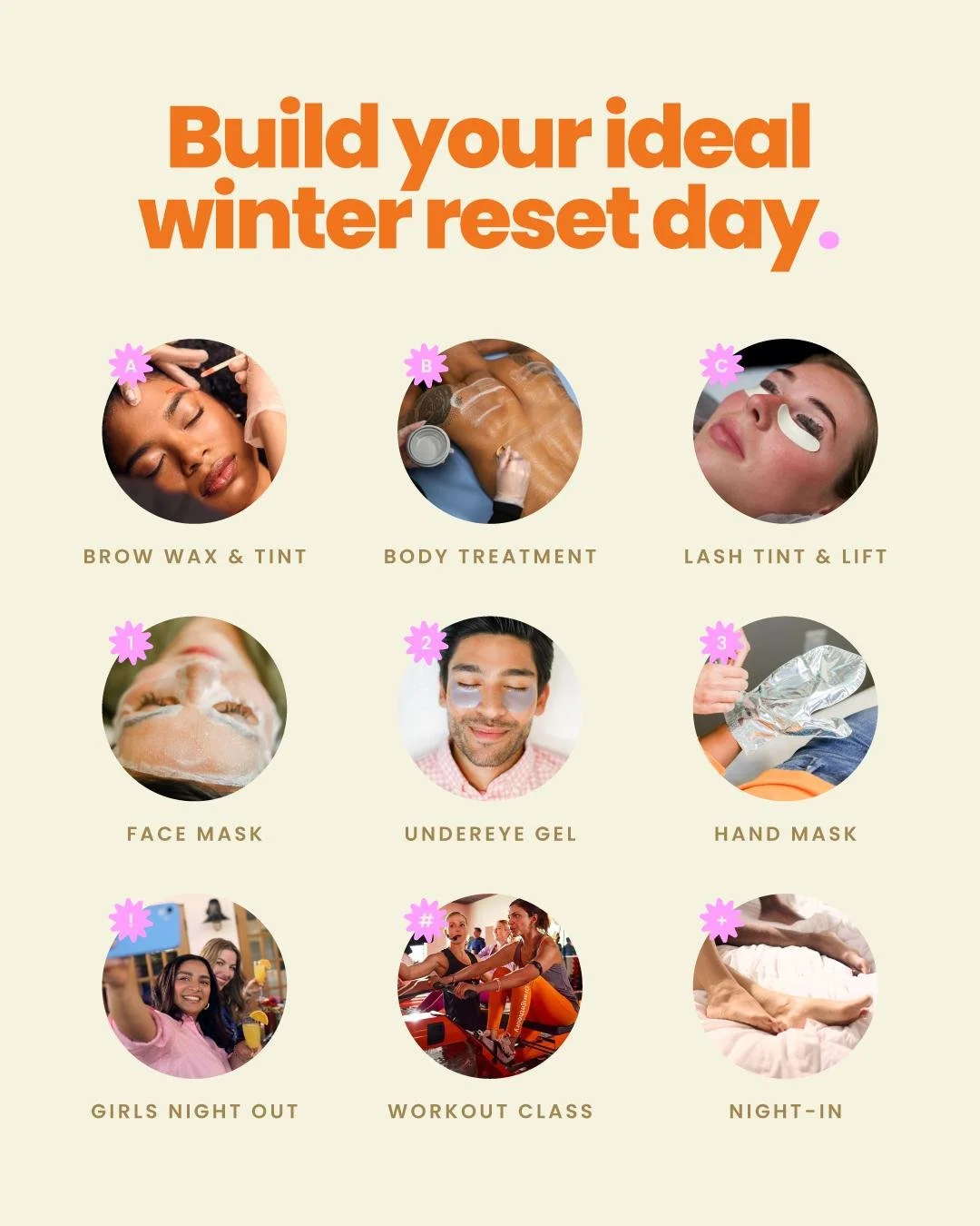 You know the drill: pick three. 👇 We'll go first with A2!