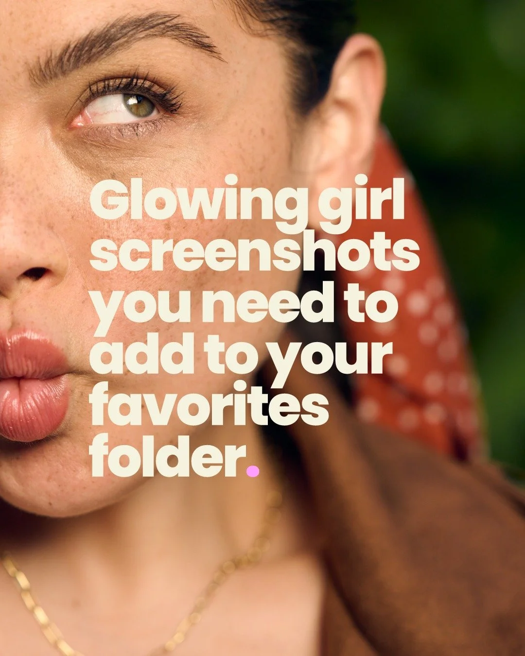 Screenshots worth saving for the next time you need a lil' boost. Both inside and out. 🧡