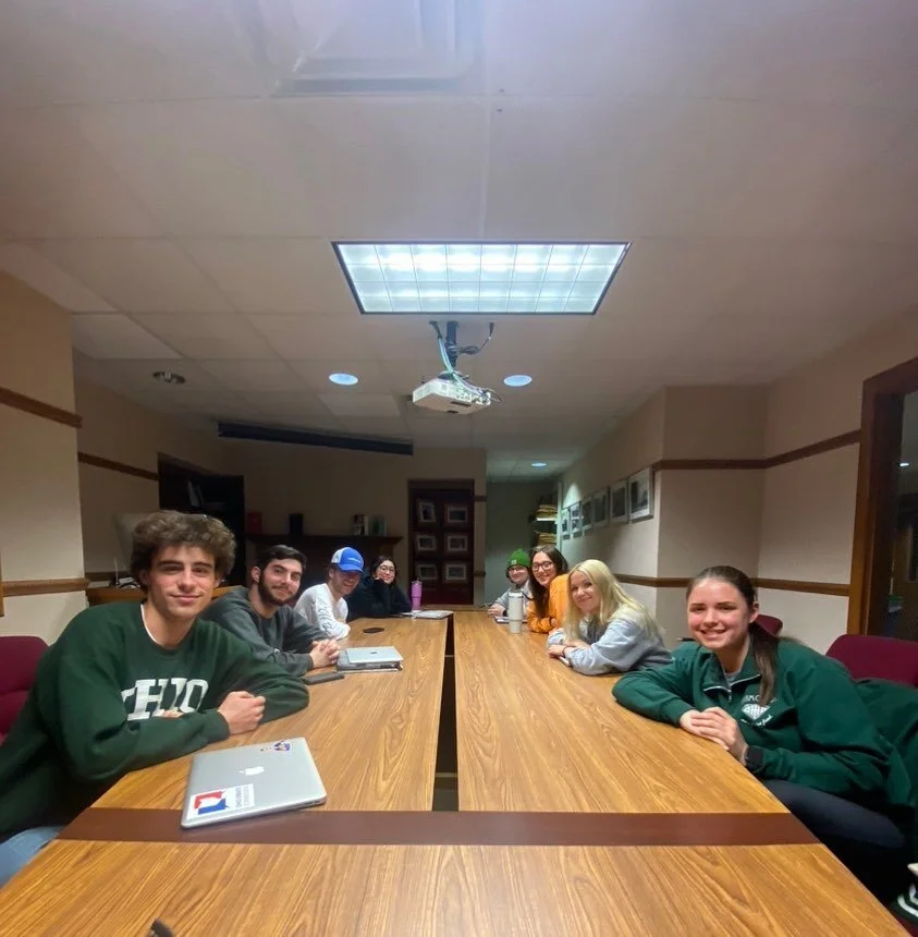 Plotting and scheming for next year with the 2023-2024 executive staff!!!!