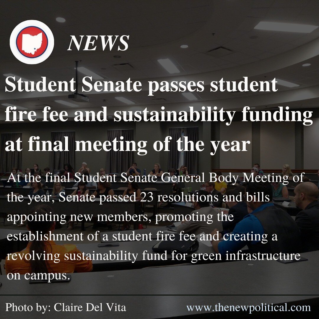 Student Senate conducted its final General Body Meeting of the academic year on Wednesday night. Over the course of three hours, 23 resolutions and bills were passed, followed by tearful goodbyes from graduating members of senate.

The majority of th