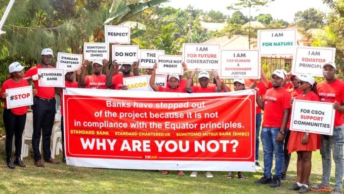Mounting Opposition to Eacop: New Finance Risk Update Highlights Risks for Banks and Insurers