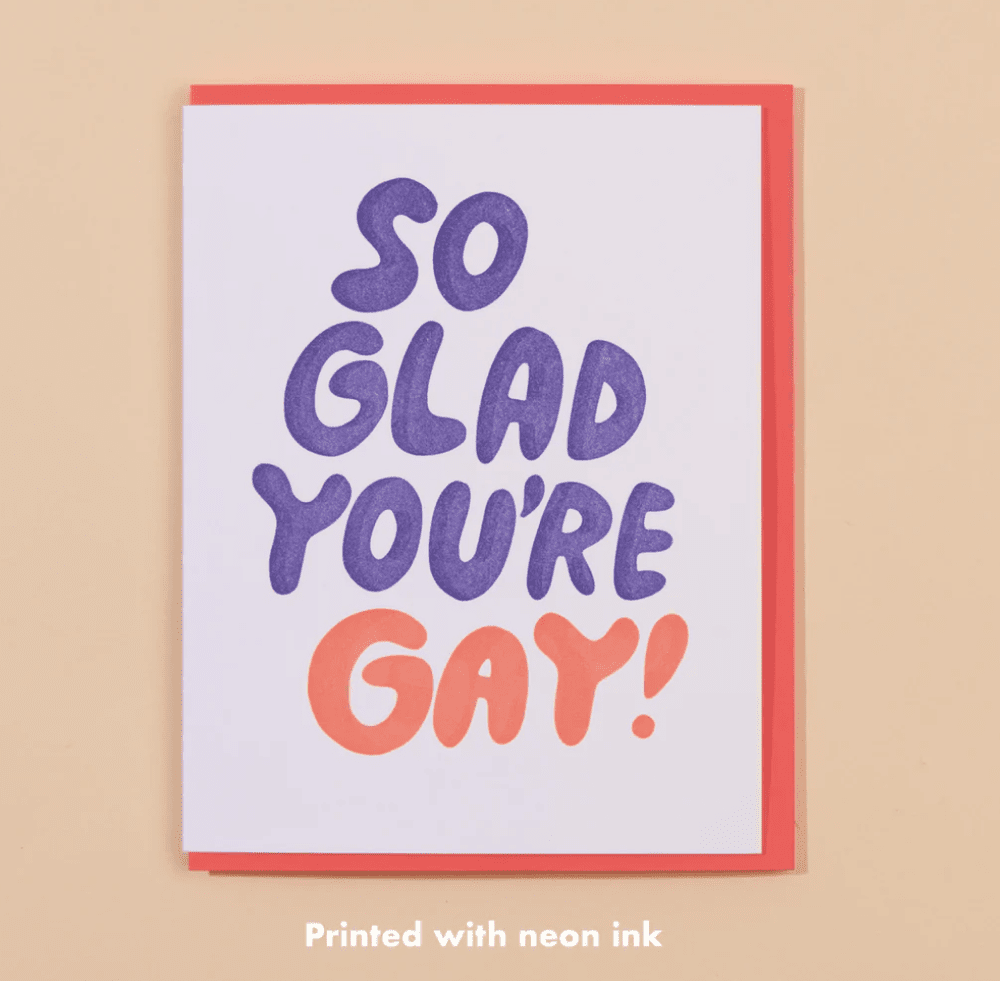 so glad you're gay card the plant gays so glad you're gay card the plant gays