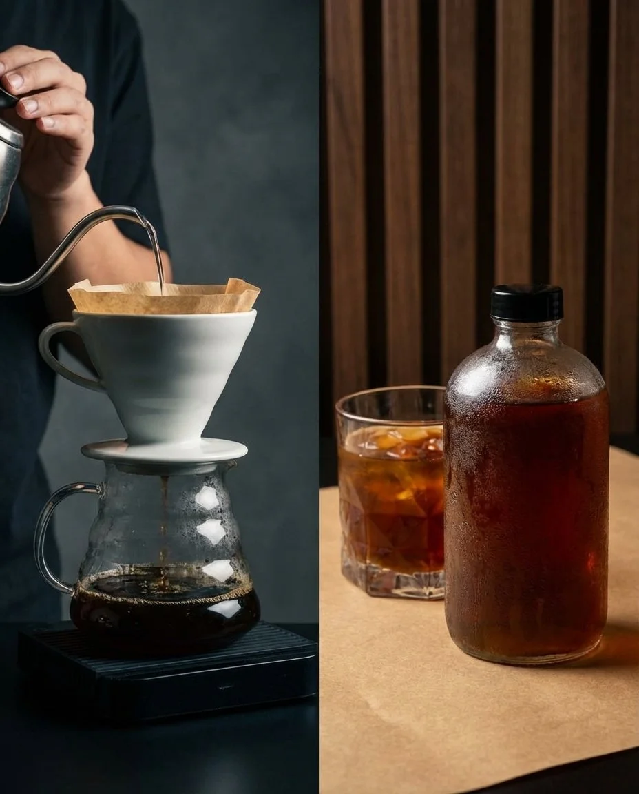 Two Temperatures, One Coffee