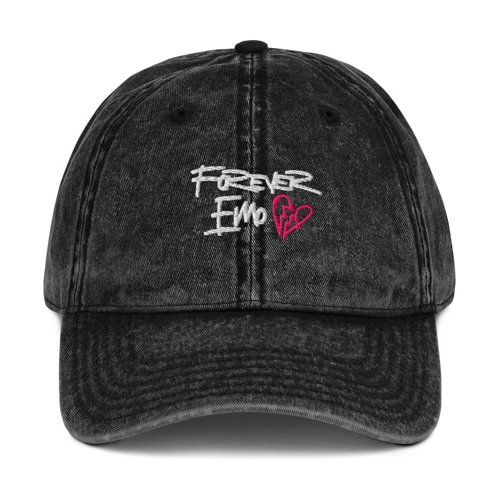 Forever Emo Vintage Cotton Twill Cap