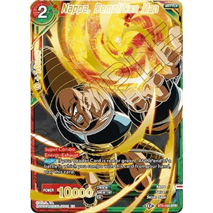 Nappa, Demoliton Man (SPR)