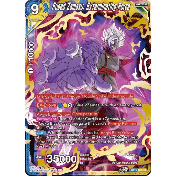 Fused Zamasu, Exterminating Force