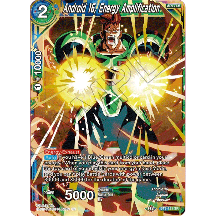 Android 16, Energy Amplification