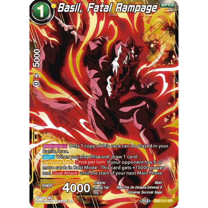 Basil, Fatal Rampage