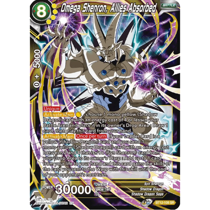 Omega Shenron, Allies Absorbed