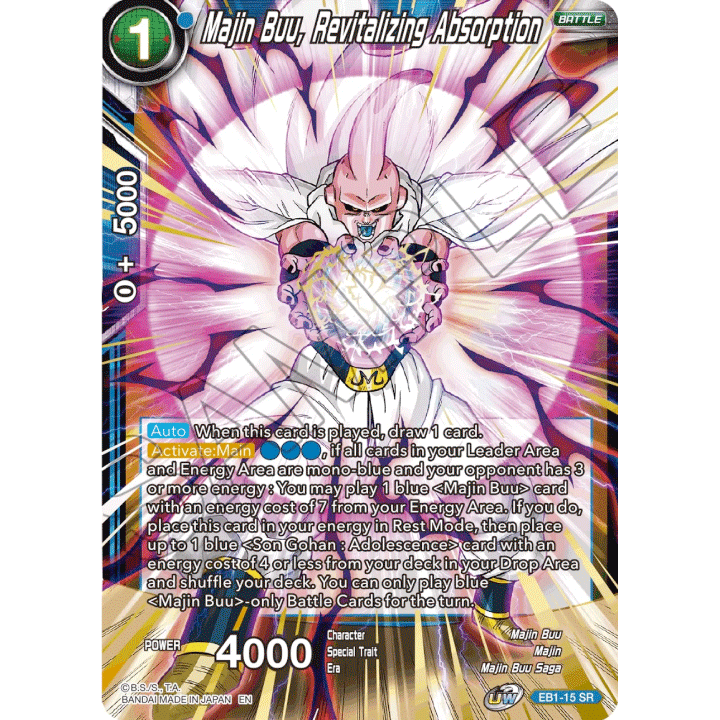 Majin Buu, Revitalizing Absorption