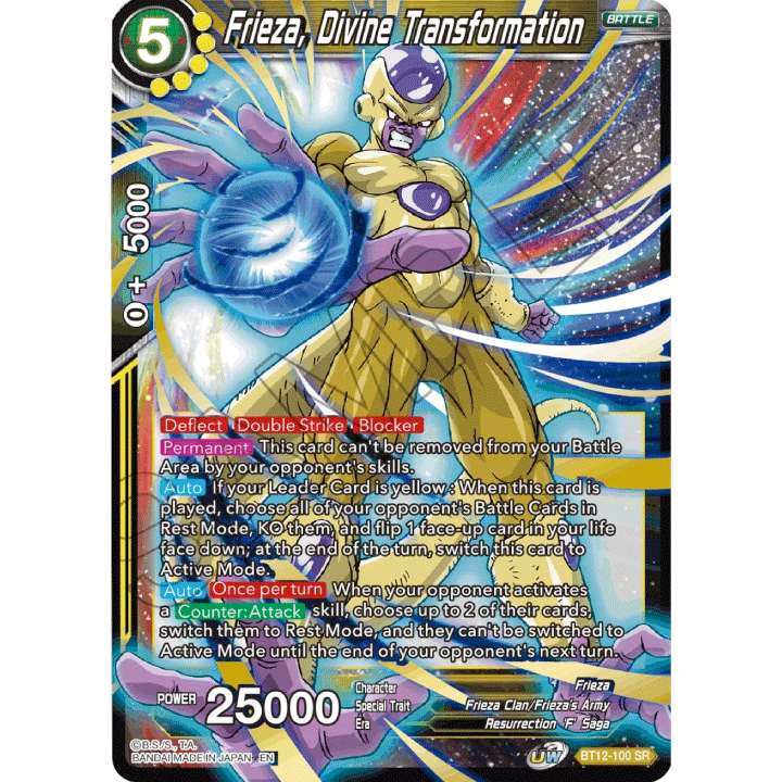 Frieza, Divine Transformation