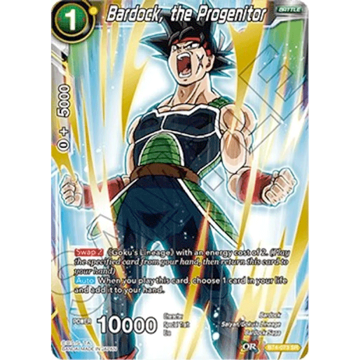 Bardock, the Progenitor