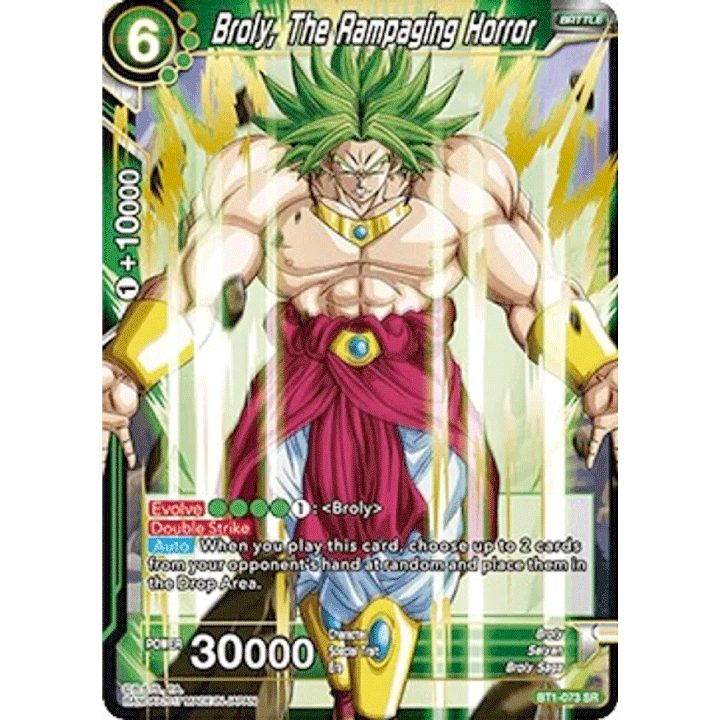 Broly, The Rampaging Horror