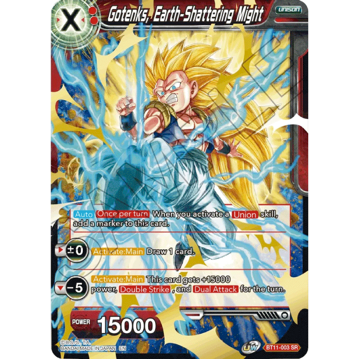 Gotenks Earth-Shattering Might