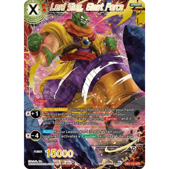 Lord Slug, Giant Force (GFR)