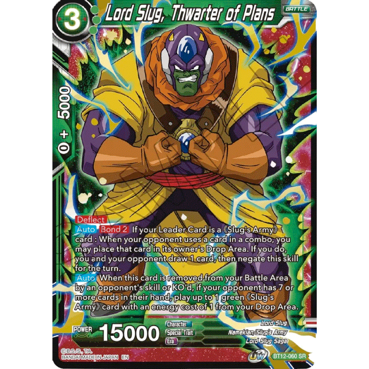 Lord Slug, Thwarter of Plans