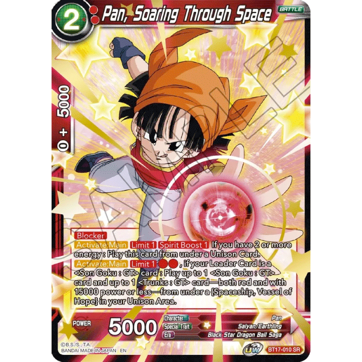 Pan, Soaring Through Space