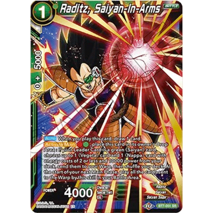 Raditz, Saiyan-In-Arms
