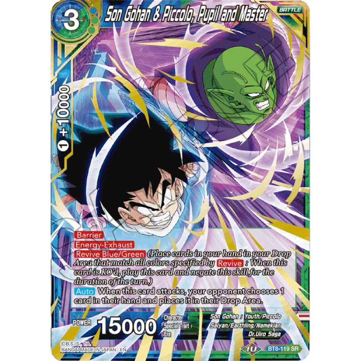 Son Gohan & Piccolo, Pupil and Master