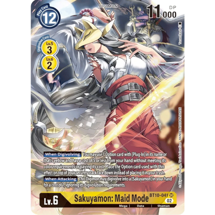 Sakuyamon: Maid Mode (Alt-Art)