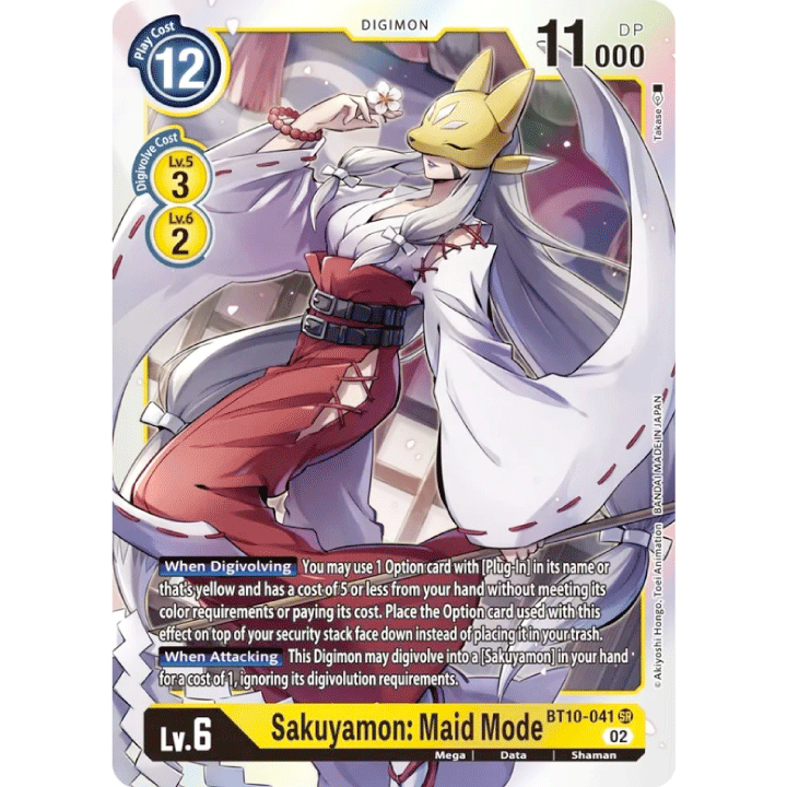 Sakuyamon: Maid Mode