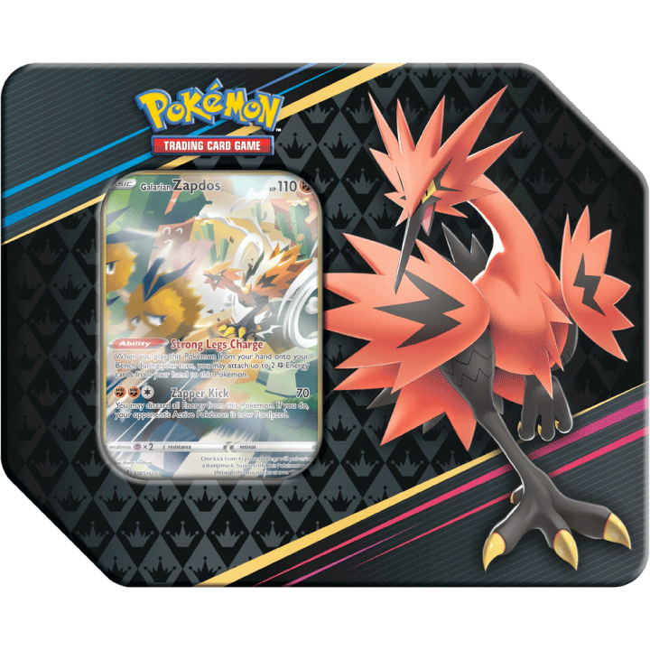 Galarian Zapdos Tin (March 17th)