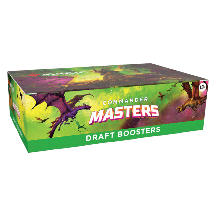 Commander Masters Draft Booster Display (August 4th)