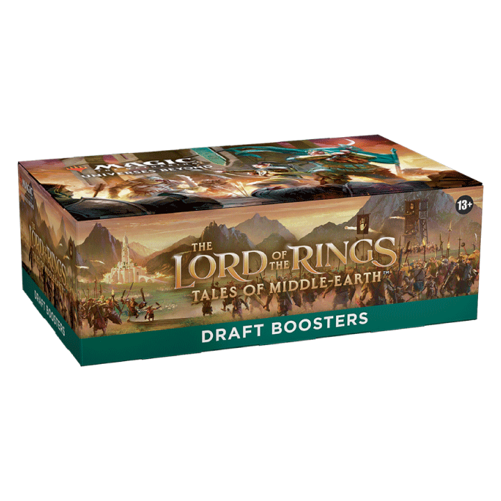 The Lord of the Rings: Tales of Middle Earth Draft Booster Display (June 23rd)