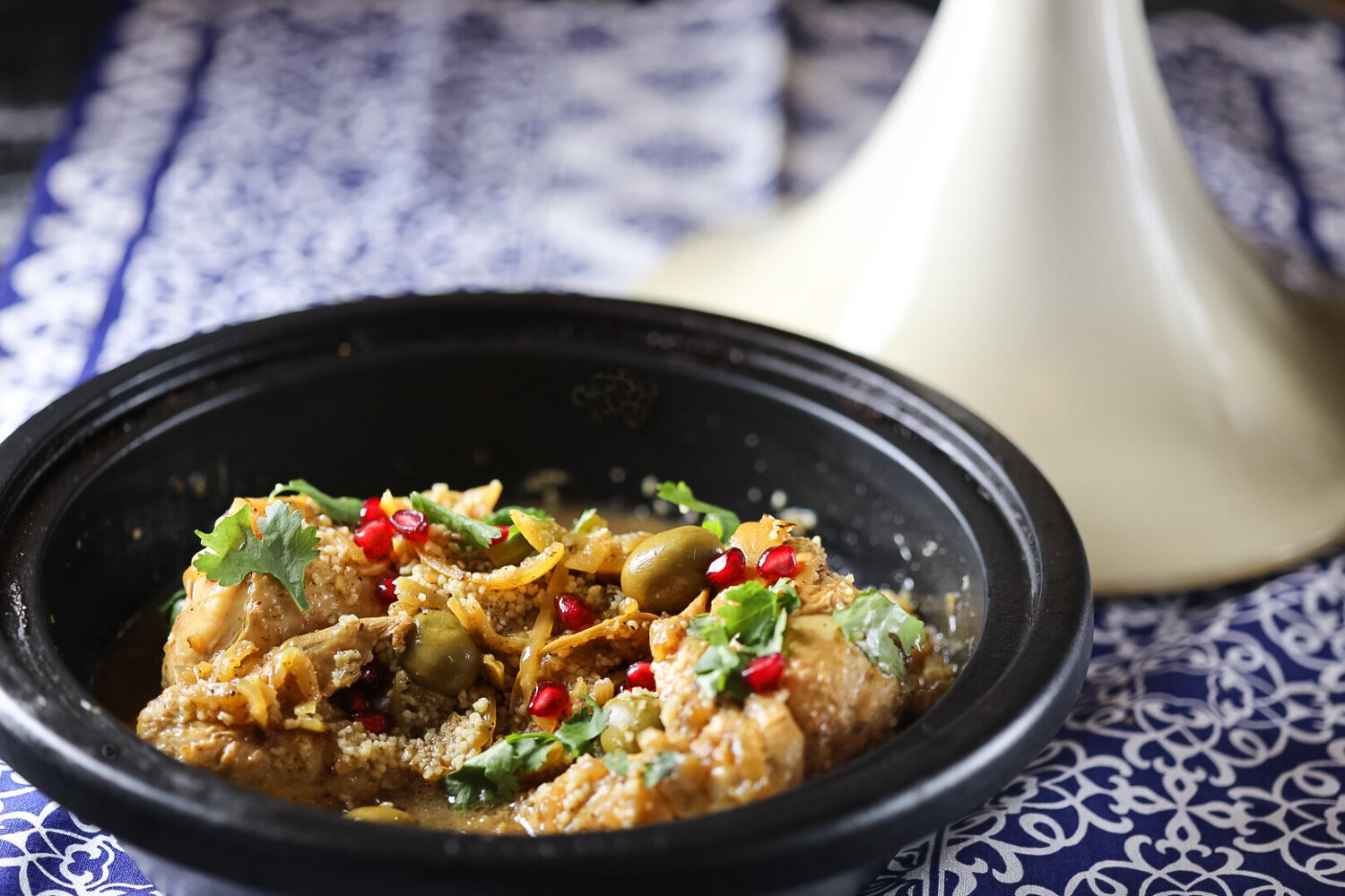 Chicken Tagine with Green Olives and Preserved Lemons Chicken Tagine with Green Olives and Preserved Lemons