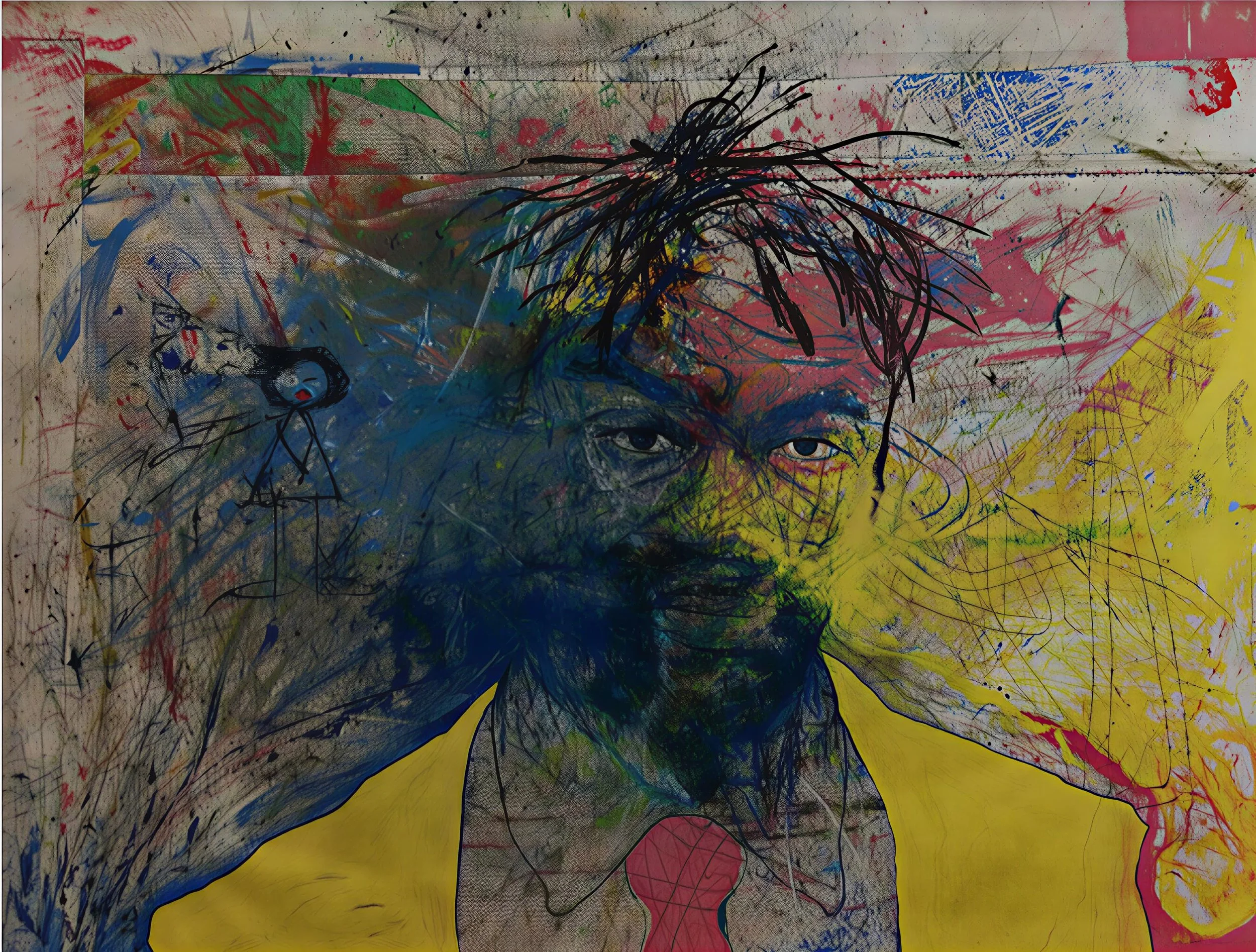 Amoako Boafo
Yellow Suit Pink Tie, 2017
Öl auf Leinwand / 168 x 198 cm
Miettinen Collection
© VG Bild-Kunst, Bonn 2025
Foto: Miettinen Collection