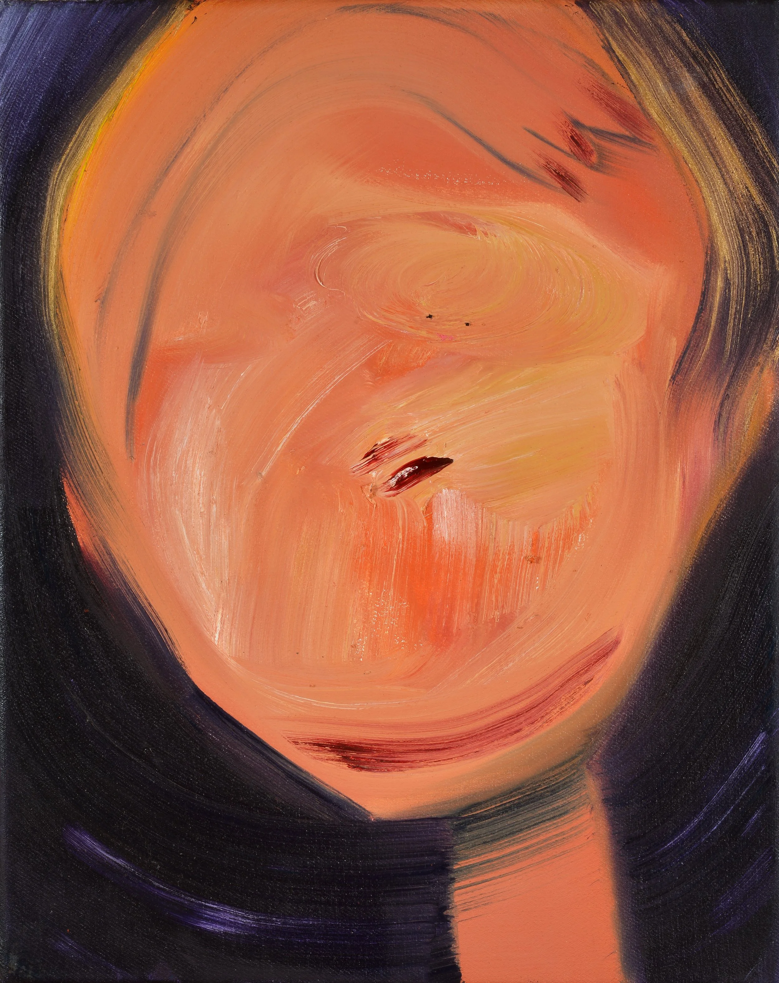 Aneta Kajzer
Golden Boy, 2020
Öl auf Leinwand / 40 x 32 cm
Sammlung Peikert, Potsdam
Foto: Michael Lüder