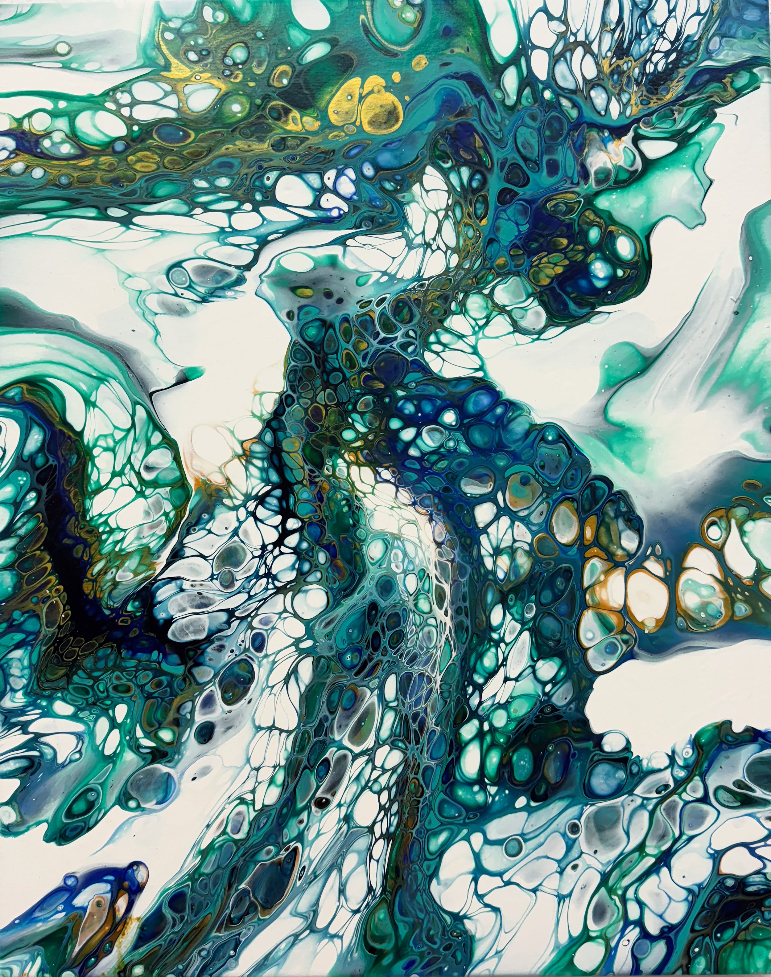 dancing woman - 50cm x 40cm