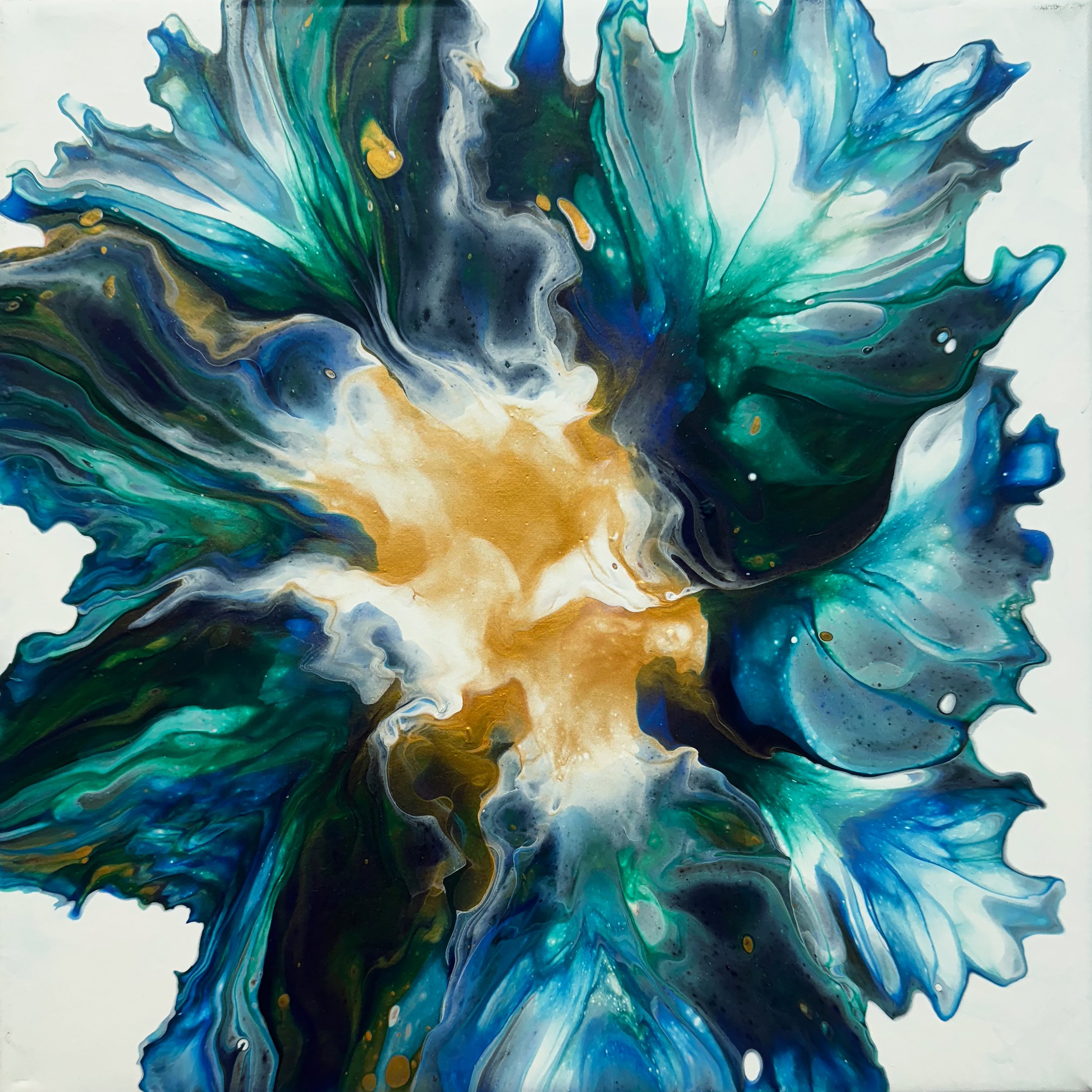 Licht im Herzen 30cm x30cm