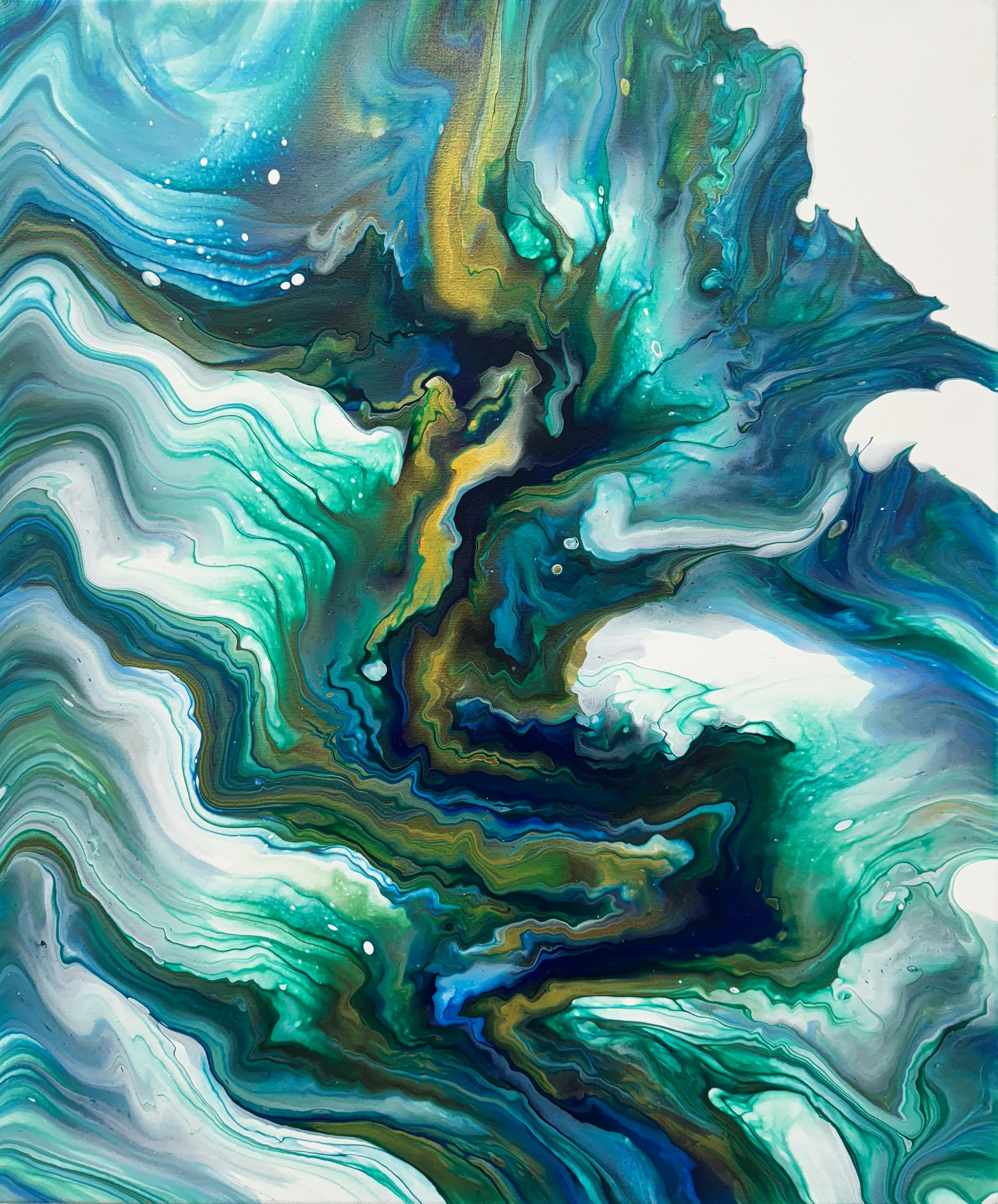 river harmony - 60cm x 50cm