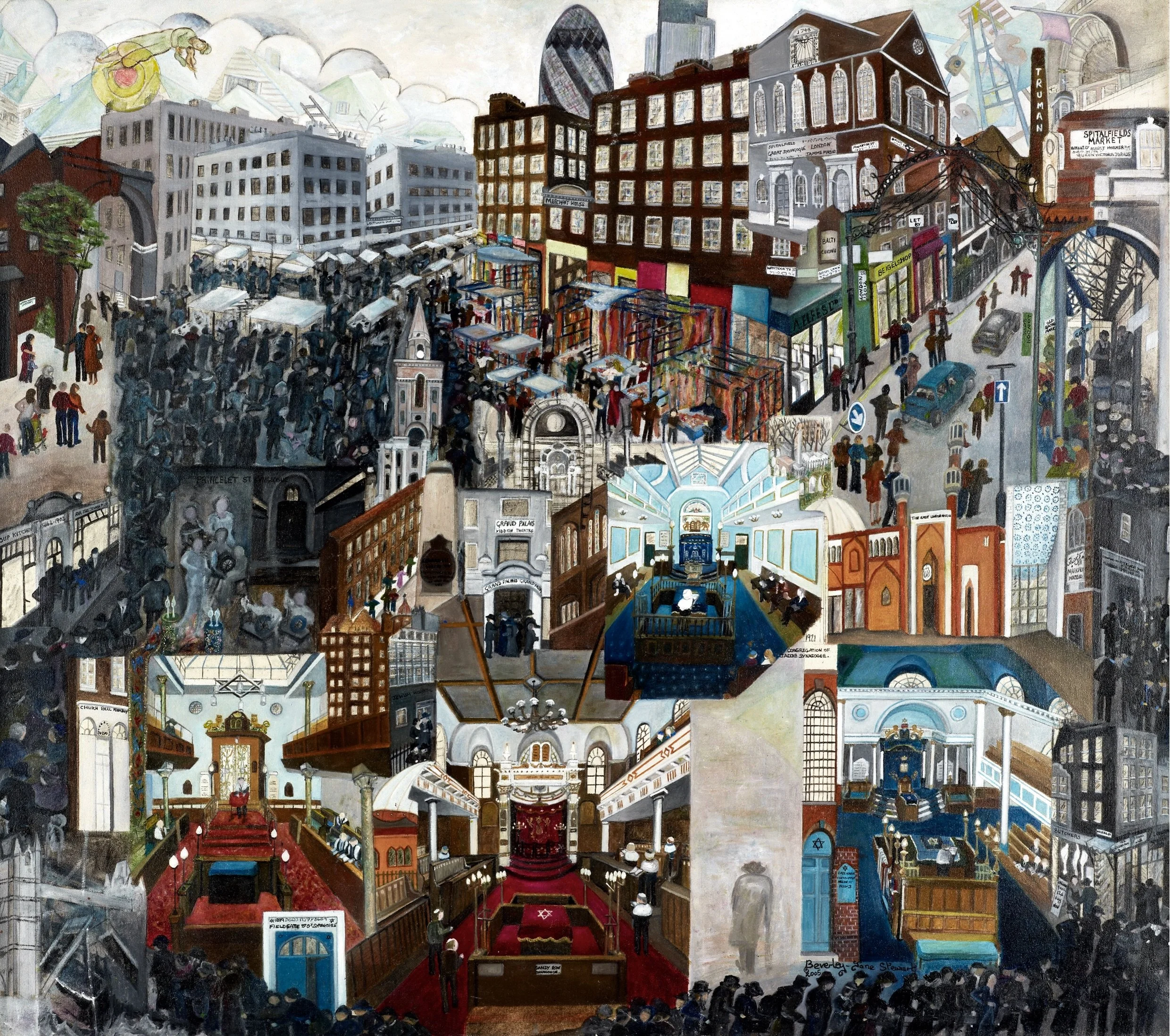 My father was born in the East End and I remember my elderly Great Aunts. London&rsquo;s East End was always a colourful area and it still continues today. Synagogues , churches and mosques provide religious comfort to many. I love the vibes of Brick