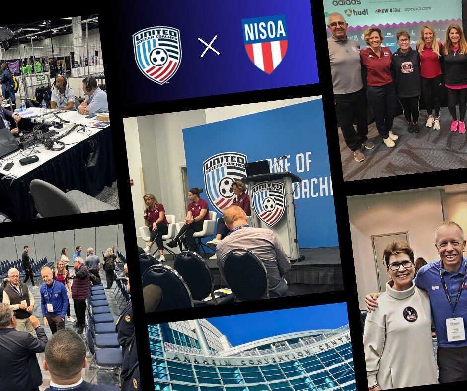 NISOA at the 2024 United Soccer Coaches Convention in Anaheim🌴⚽️ #nisoa