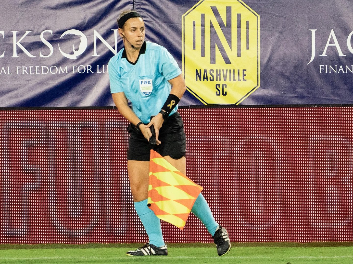 &ldquo;There is such a unique bond among officials that transcends differences&hellip;To anyone out there who might be struggling in their journey, please know you have a home with us on the soccer field and an ally in me.&rdquo; 

- Brooke Mayo 

#p