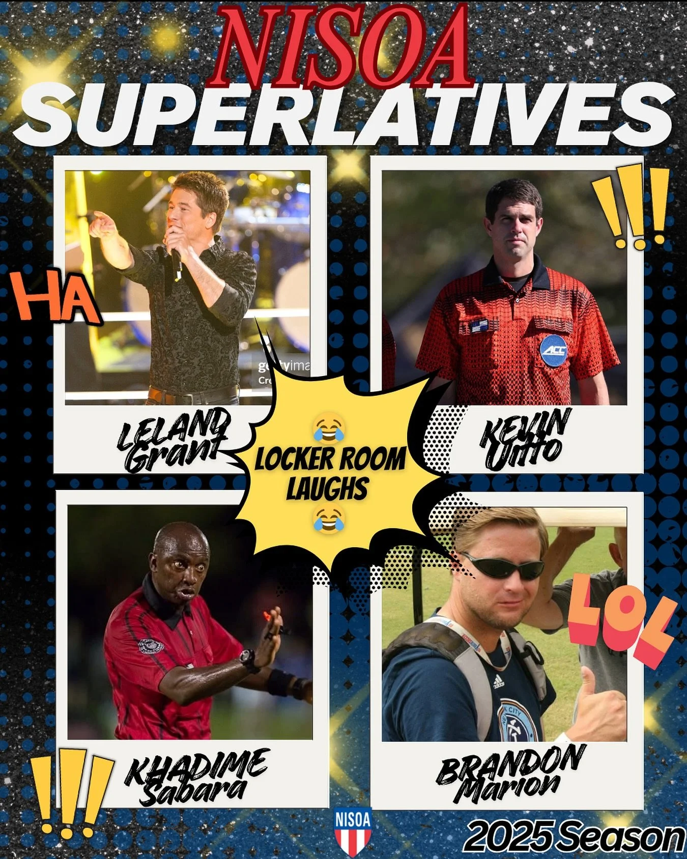 They make great calls &amp; crack great jokes!
🗳️Vote below for who you think should take home the Locker Room Laughs Superlative!