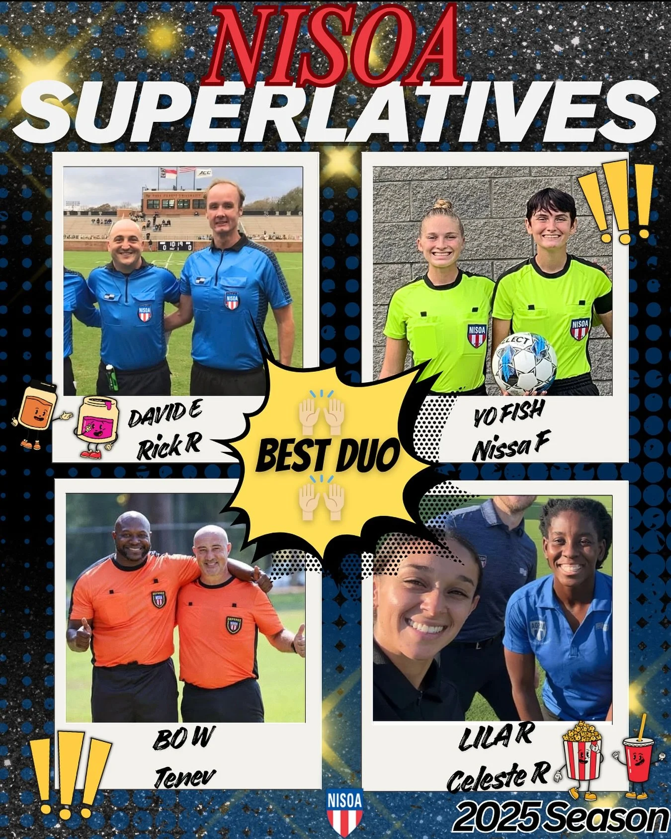 Two peas in a pod when college season hits!
🗳️Vote below for who you think should take home The Best Duo Superlative!