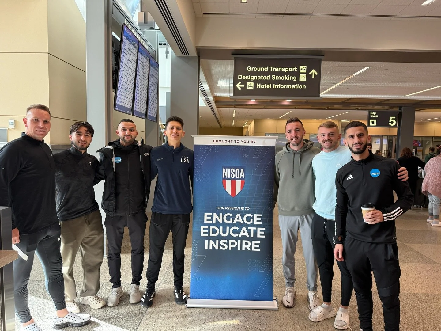 NISOA MCC Seminar Airport Arrivals✈️🧳💺
We are so excited for @ncfcyouthshowcaseseries matches to get started💪🏽⚽️🔥 #nisoa