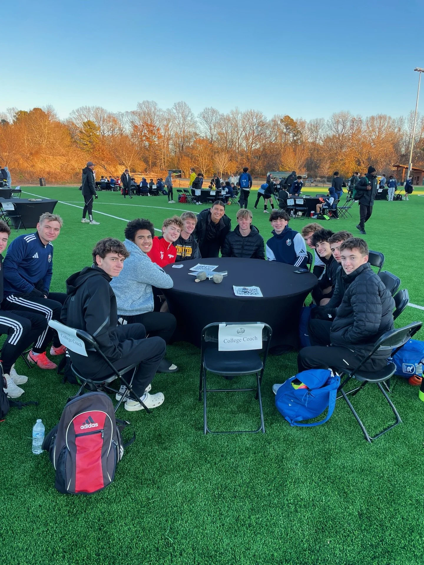 NCFC Youth Showcase Round Table⚽️🏟️

Recruiting the next generation of soccer referees! Discussing the importance of the player to referee pathway💪🏽🔥

Round Table Topics
⭐️ Why should players become referees?
⭐️ Referee work schedule &amp; pay
⭐️