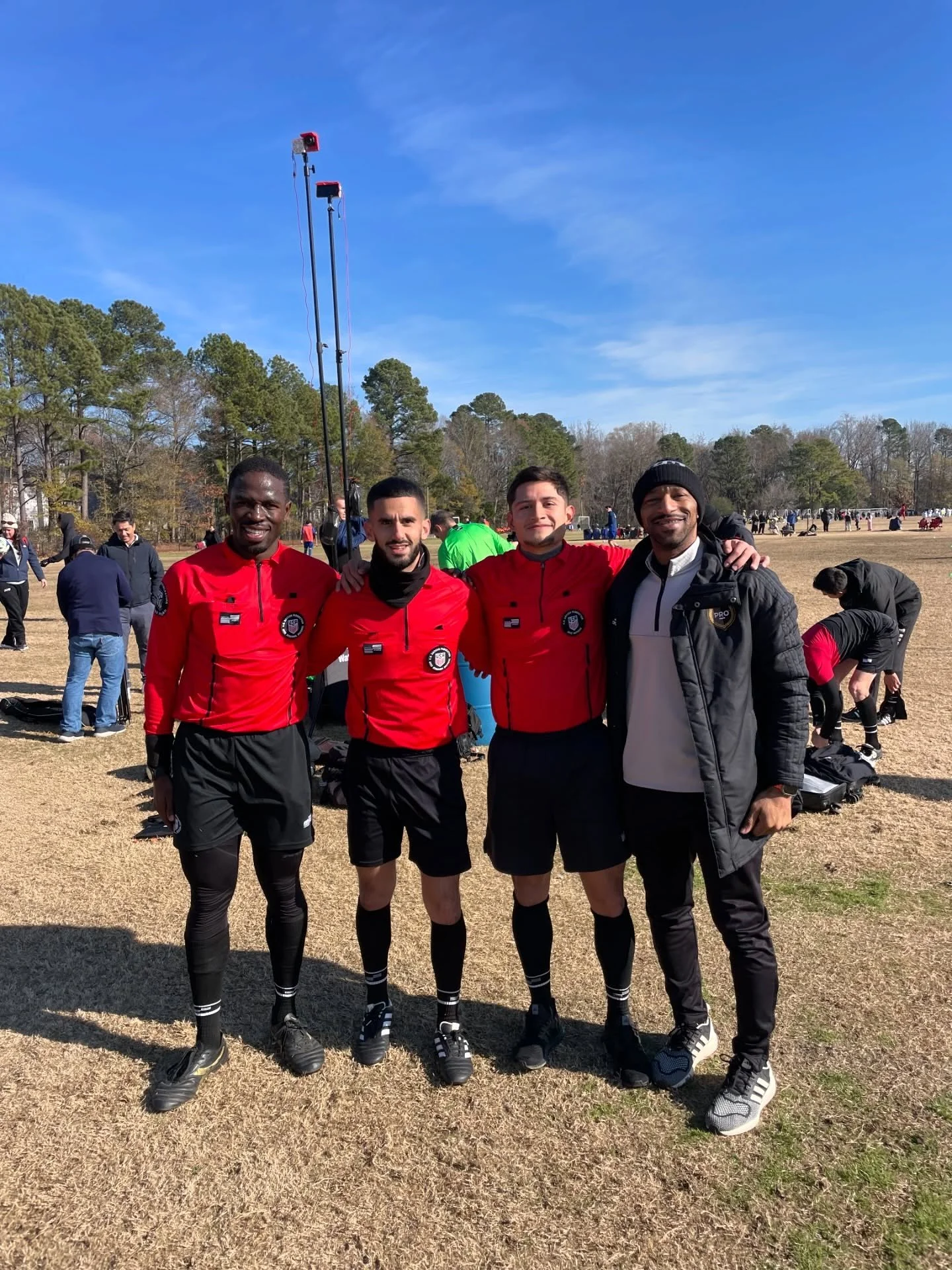 MCC Day 3: ⚽️📚👔

⭐️ Morning matches w/ mentors
⭐️ Lunch &amp; Learn w/ Karen Coulson
⭐️ Classroom sessions (assignor, nutrition, technical session)
⭐️ Picture Day
⭐️ MCC Seminar Banquet 

#nisoa