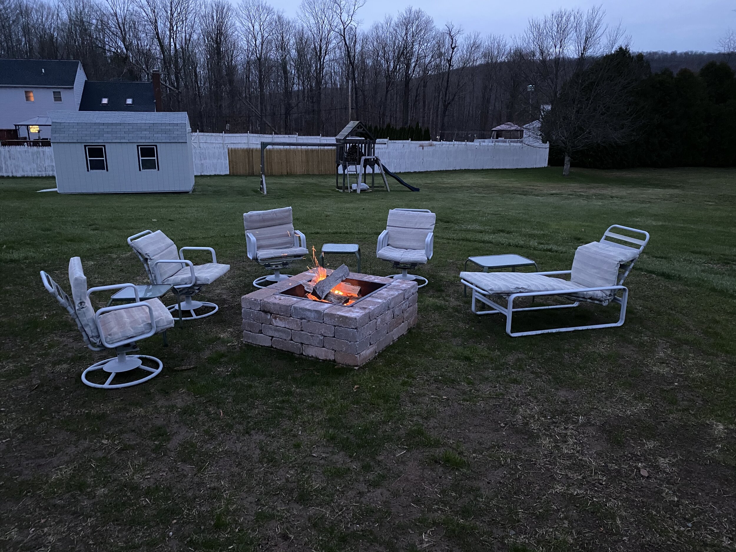 New Firepits First Use